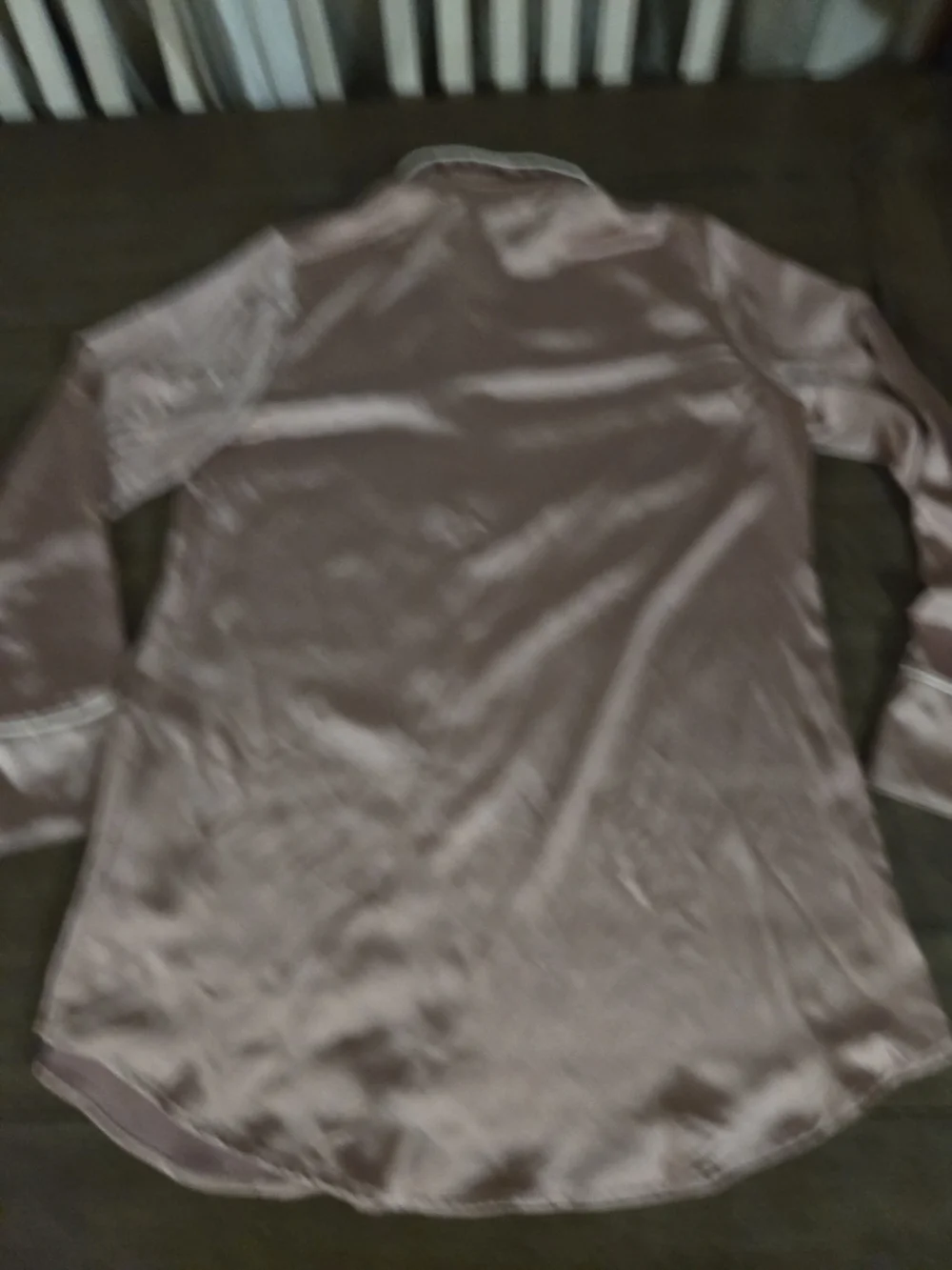 KACEY MUSGRAVES x LEE Satin Western Sleep Shirt NWT Fawn Pink Limited Edition